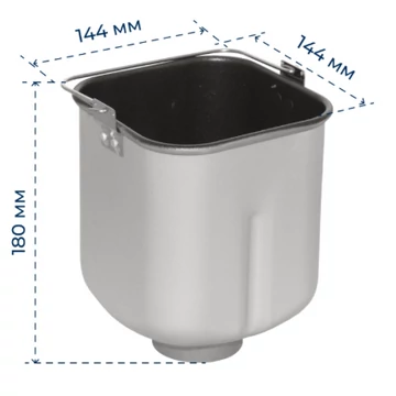 Heinner HBM-915BKR, HBM-915WH kenyérsütőhöz sütőüst