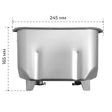 Heinner HBM-1360W kenyérsütőhöz sütőüst