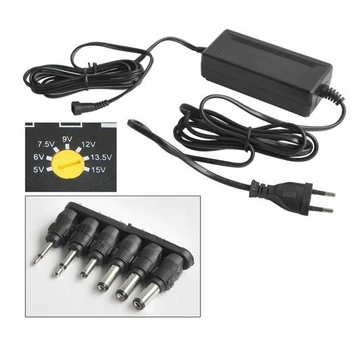 Minwa MWMG36EU/6XC univerzális asztali tápegység – 36 W, 5–15 V, 3 A