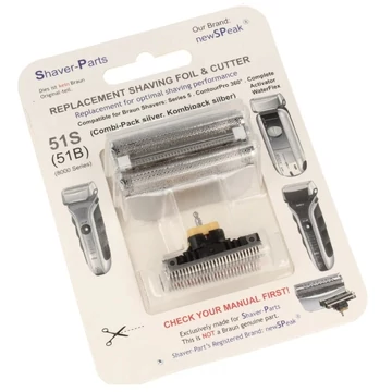Borotva szita + kés Braun 51S &51B