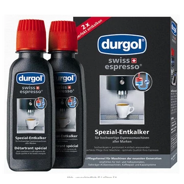Durgol Swiss Espresso vízkőmentesítő 2x125ml