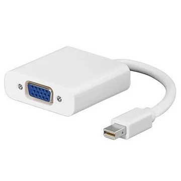 Mini-displayport dugó / VGA-alj 15Pin adapter