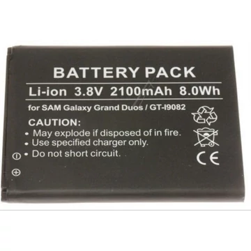 GT-I9082 GALAXY GRAND akkumulátor, 3,8V 2100mAh, 