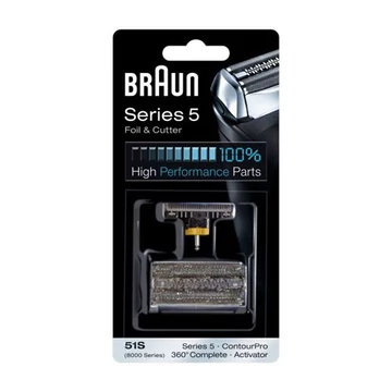 Kés+szita Braun 8000 borotva szita + kés 51S Serie5