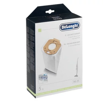 DLS35 Delonghi porszívózsák  5db
