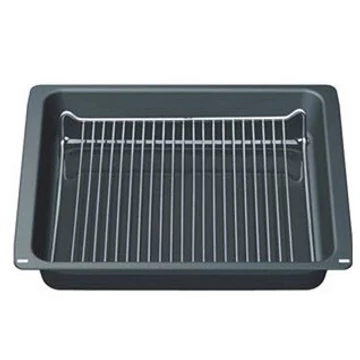 HEZ333070 Bosch-Siemens tepsi és sütőrács  46,5 cm x 37,5 cm x 8 cm