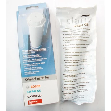 Bosch / Siemens Claris vízszűrő kávéfőzőbe, TCZ6003 