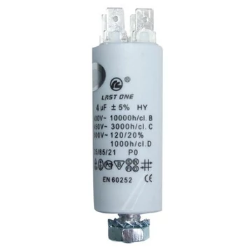 Mosógép indítókondenzátor 4UF 450V