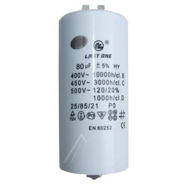 Mosógép indítókondenzátor 80UF 450V
