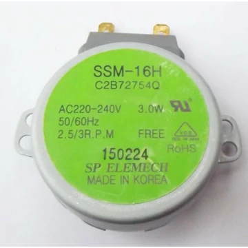 Tányérfotgató motor, szinkron motor SSM-16H, C2B72754Q