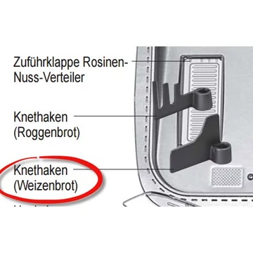 Panasonic kenyérsütőhöz dagasztólapát 