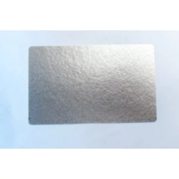 Mikrohullámú sütőbe csillám szigetelőlap (mica lemez) 11,9cm x 6,6cm 
