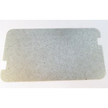 Mikrohullámú sütőbe csillám szigetelőlap (mica lemez) 12,9cm x 7,2cm