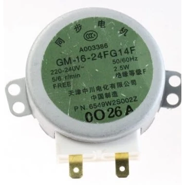 Tányérforgató motor GM-16-24FG14F (220V)