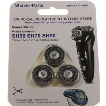 Philips borotvakörkés SH50, SH70, SH90 (utángyártott)