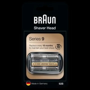 92B - Braun Series 9 nyírófej egység, fekete kerettel 