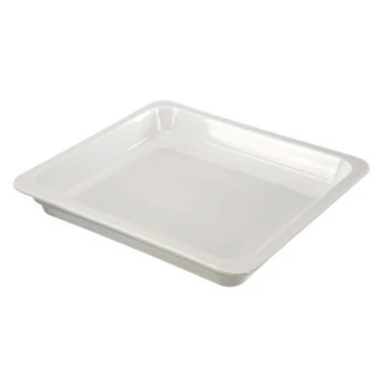 Porcelán tepsi gőzsütőhöz  35,2cm x 32,6cm x 4,6cm