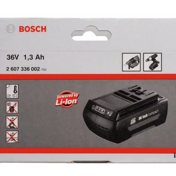 36V - 1,3Ah Bosch szerszámgép akku 