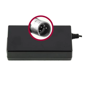 Elektromos kerékpár töltő 48V, 2A, (XLR csatlakozós)