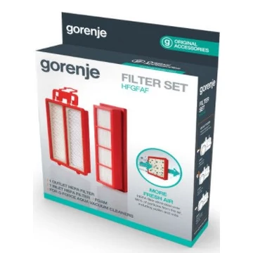 Gorenje HEPA szűrőkészlet  HFGFAF