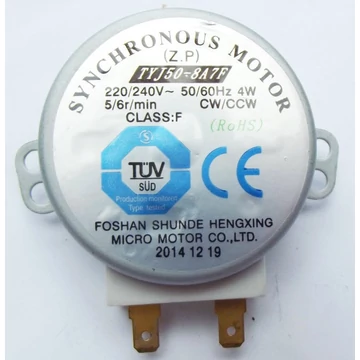 Tányérforgató motor TYJ50-8A7F 