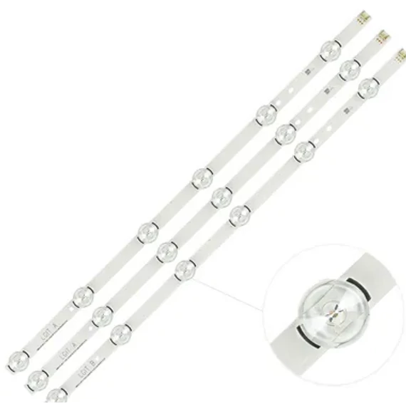 Ledszalag (3db) LG TV-hez (32LB550U, 32LB561U, 32LB580V, 32LB650V, 32LF580V, 32LF630V)
