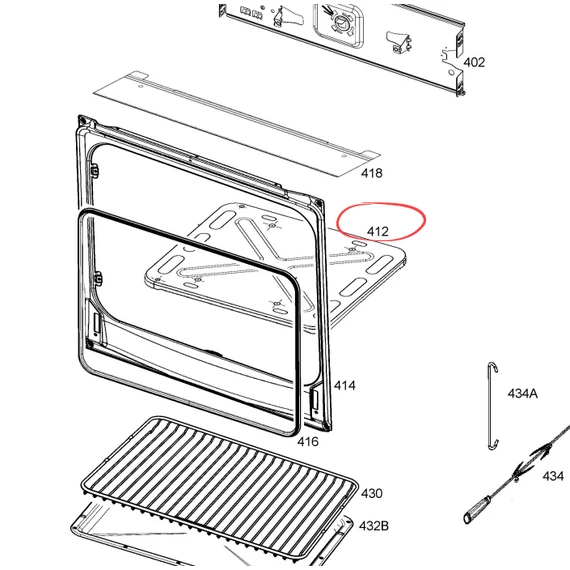 Electrolux, Zanussi sütőaljlemez
