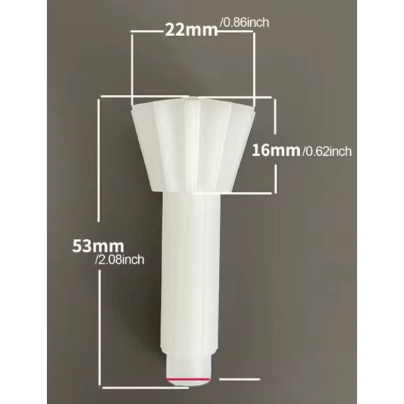 Konyhai robothoz kúpos fogaskerék 