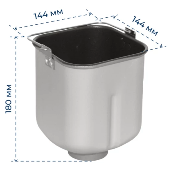 Heinner HBM-915BKR, HBM-915WH kenyérsütőhöz sütőüst