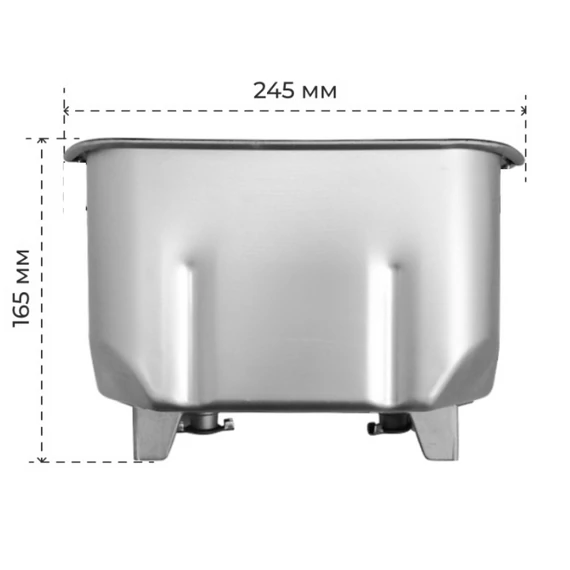 Heinner HBM-1360W kenyérsütőhöz sütőüst