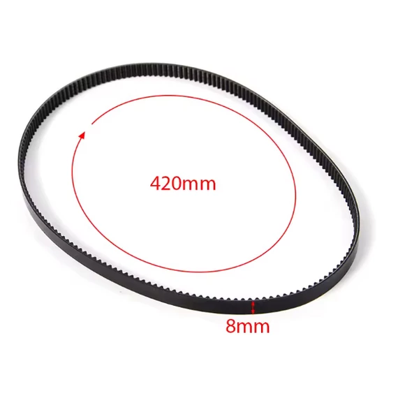 Kenyérsütő fogasszíj, rövid (42cm)