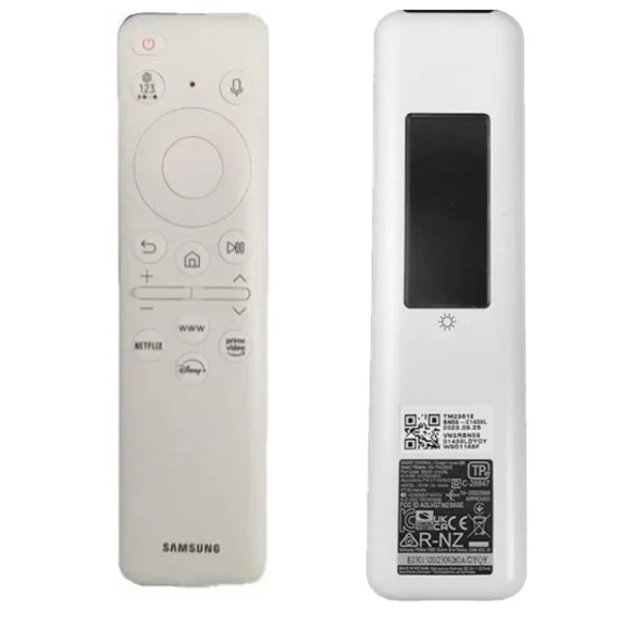 Samsung gyári TV távirányító (fehér színű, napelemes)