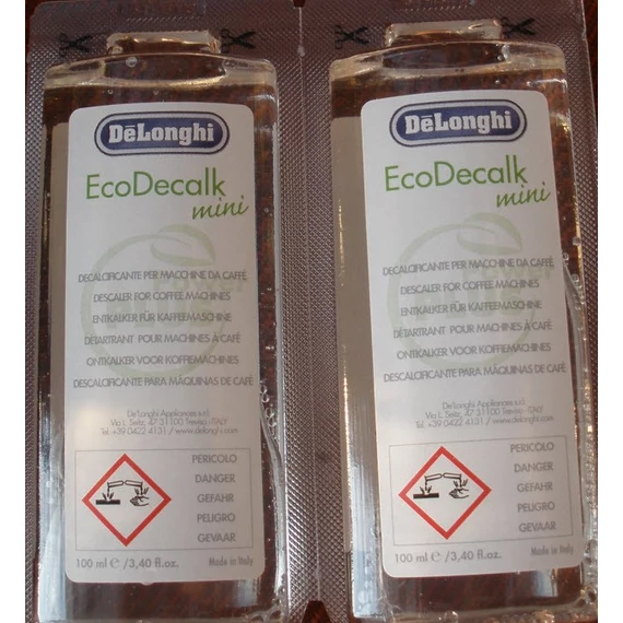 Delonghi EcoDecalk mini vízkőtlenítő 2x100ml DLSC003