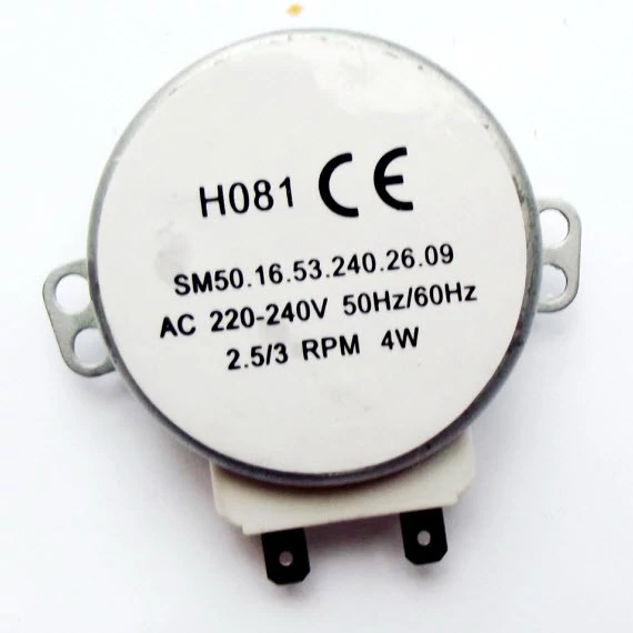 Tányérforgató motor H081  4W, fémtengely 