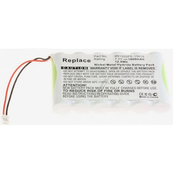 Ingenico kártyaolvasó akkumulátor,  7,2V-1800mAh, NI-H