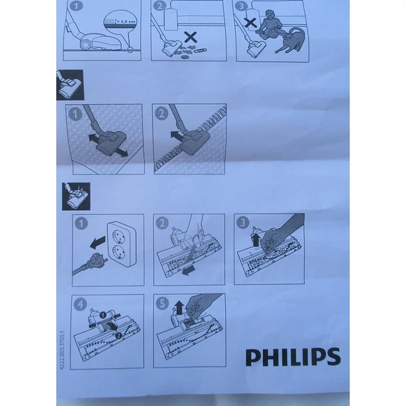 Philips Turbo Brush porszívófej *