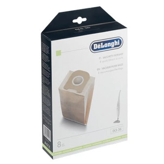 DLS36 Delonghi porszívózsák  8db