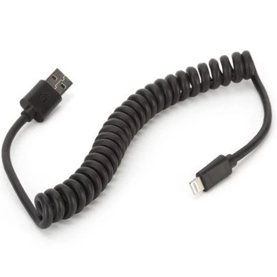 Lightning-csatlakozós USB spirálkábel Ipod-hoz