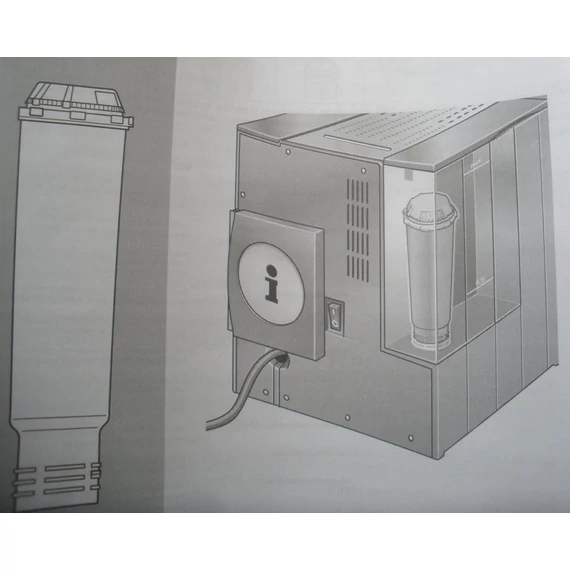 Bosch / Siemens Claris vízszűrő kávéfőzőbe, TCZ6003 