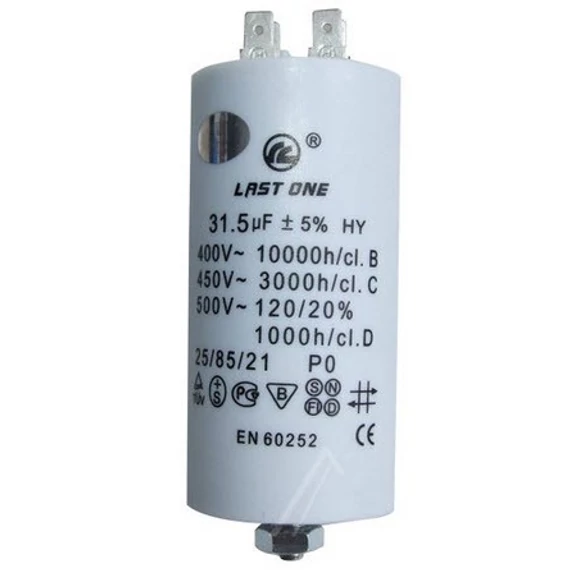Mosógép indítókondenzátor 31,5UF 450V