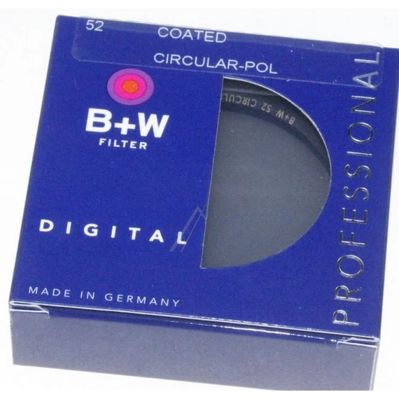 Cirkuláris polárszűrő S03 F-pro foglalattal - 52mm