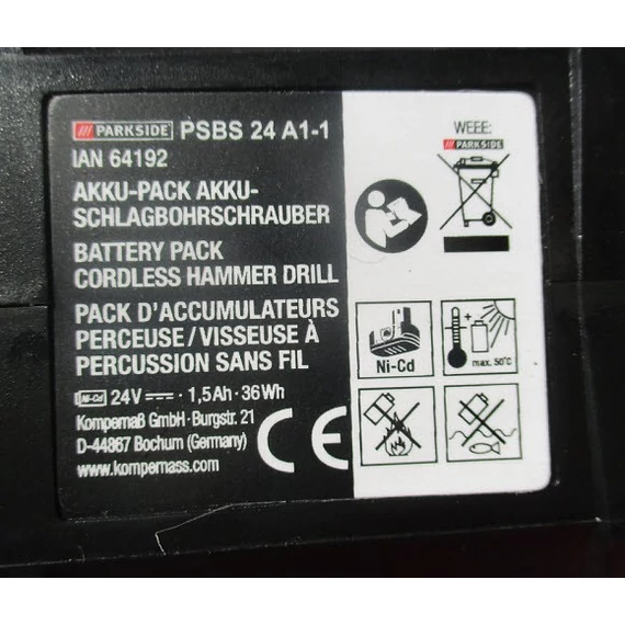 PSBS 24 A1  akkumulátor