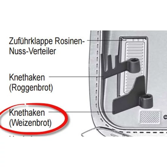 Panasonic kenyérsütőhöz dagasztólapát 