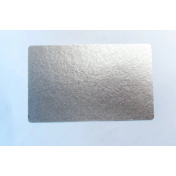 Mikrohullámú sütőbe csillám szigetelőlap (mica lemez) 11,9cm x 6,6cm 