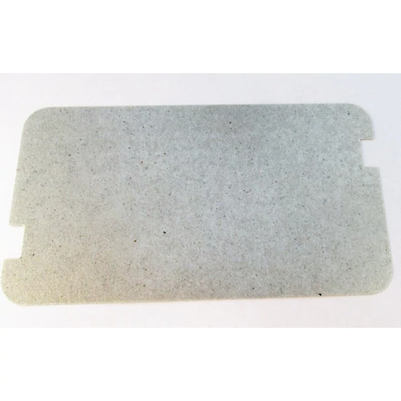 Mikrohullámú sütőbe csillám szigetelőlap (mica lemez) 12,9cm x 7,2cm