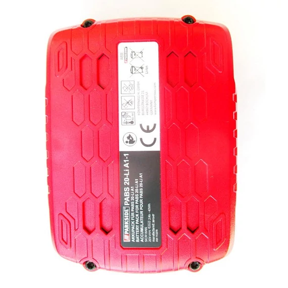 Parkside PABS 20-Li A1-1 akkumulátor. 20V  2000mAh 
