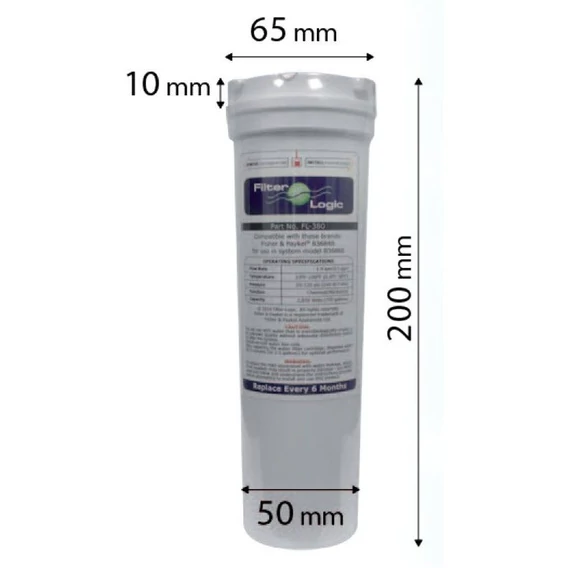 FISHER & PAYKEL 836848, 836860 vízszűrő 