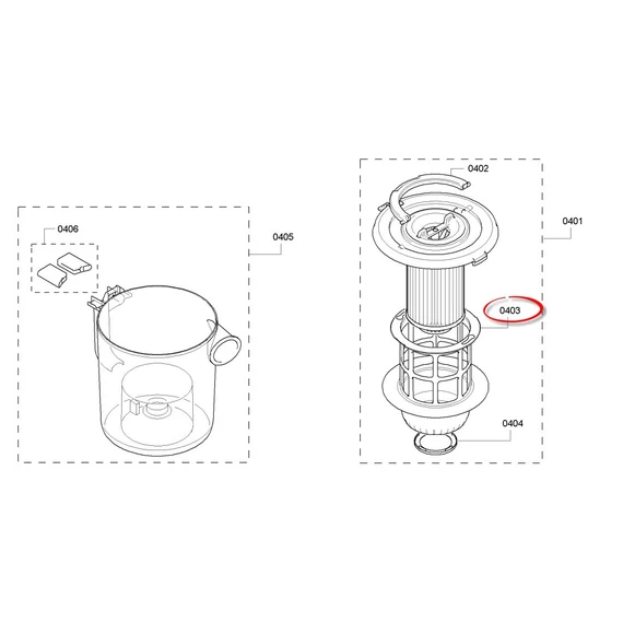 Bosch BGS5220, BGS52242 porszívó szűrő