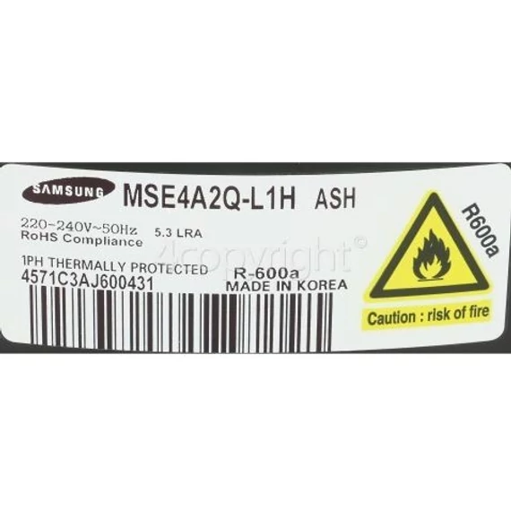 Samsung hűtő kompresszor (MK4A5QR1UASH )