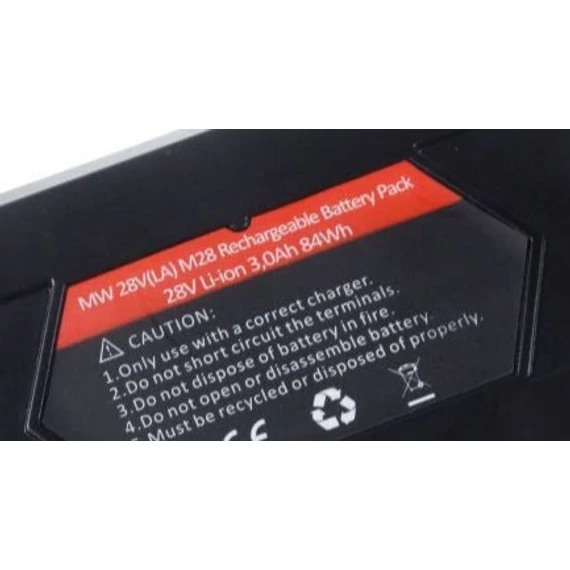Milwaukee M28 szerszámakku 28V 3,0Ah
